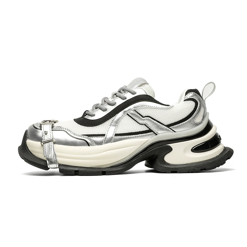 Chunky Futuristic with Strap and Buckle Detailing