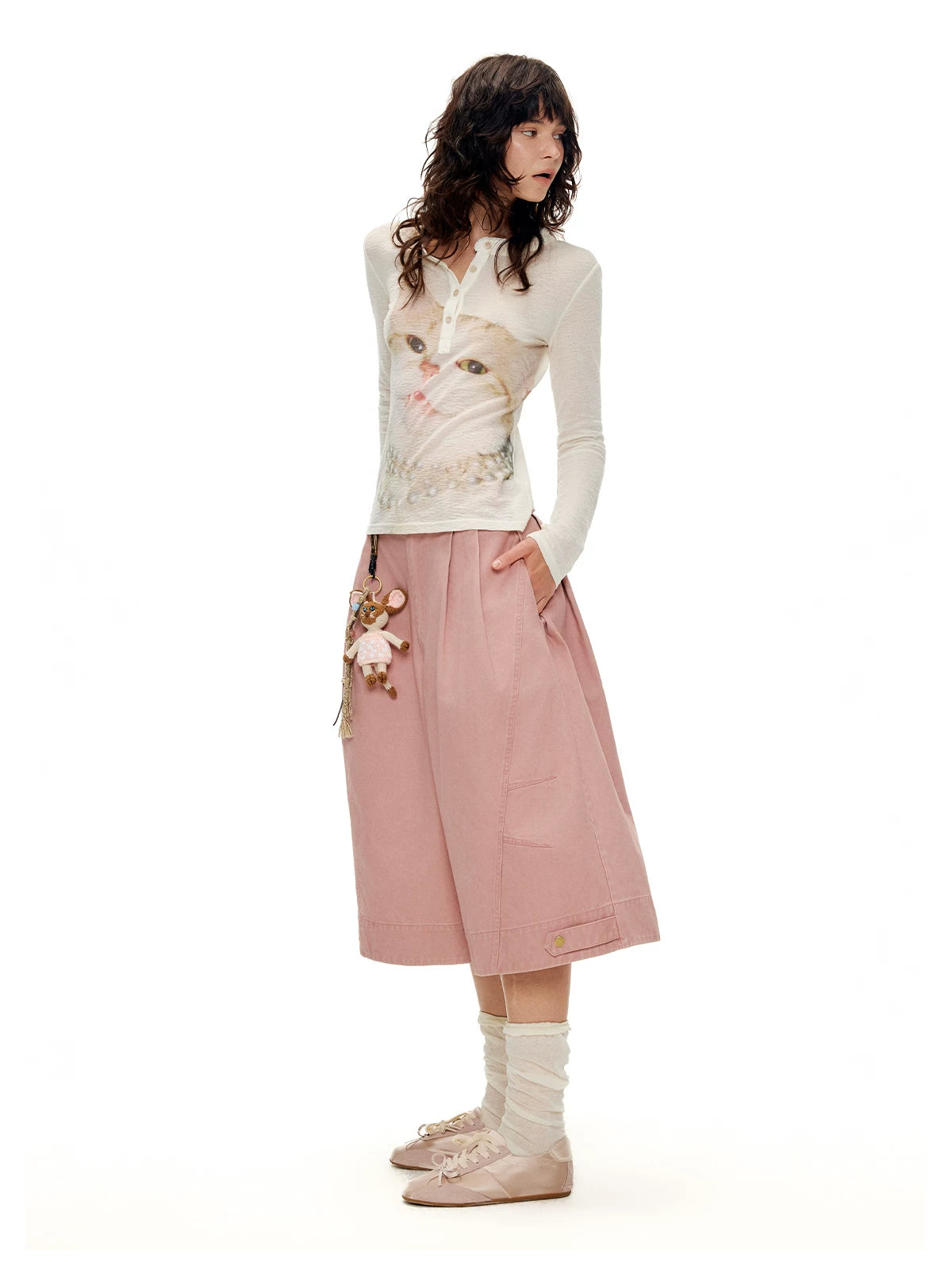 Playground Poet Wide Sailor Culottes