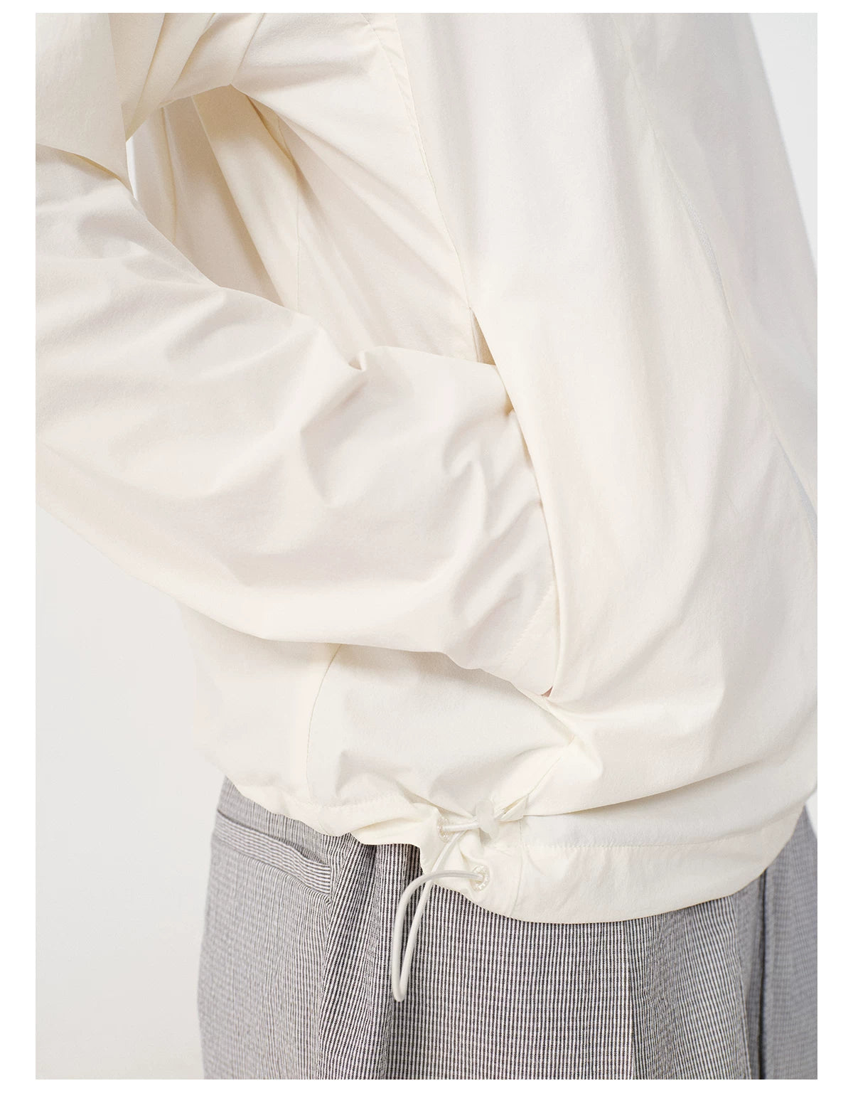 Face-Shield Tech Windbreaker Jacket