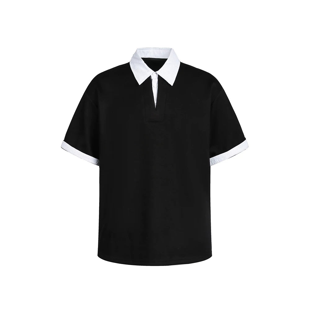 Collarblend Jersey Polo Tee
