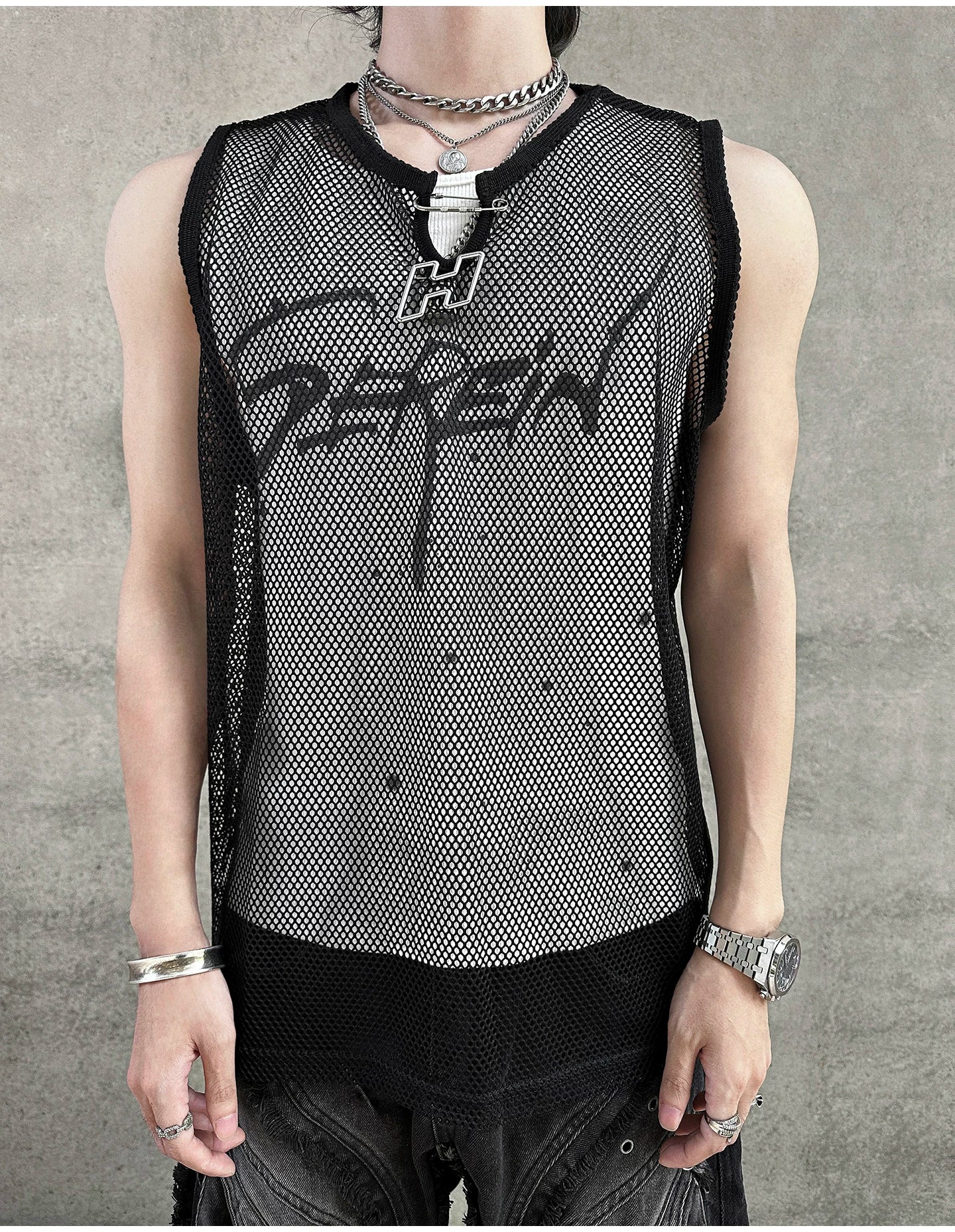 Sigil Ghost Mesh Tank