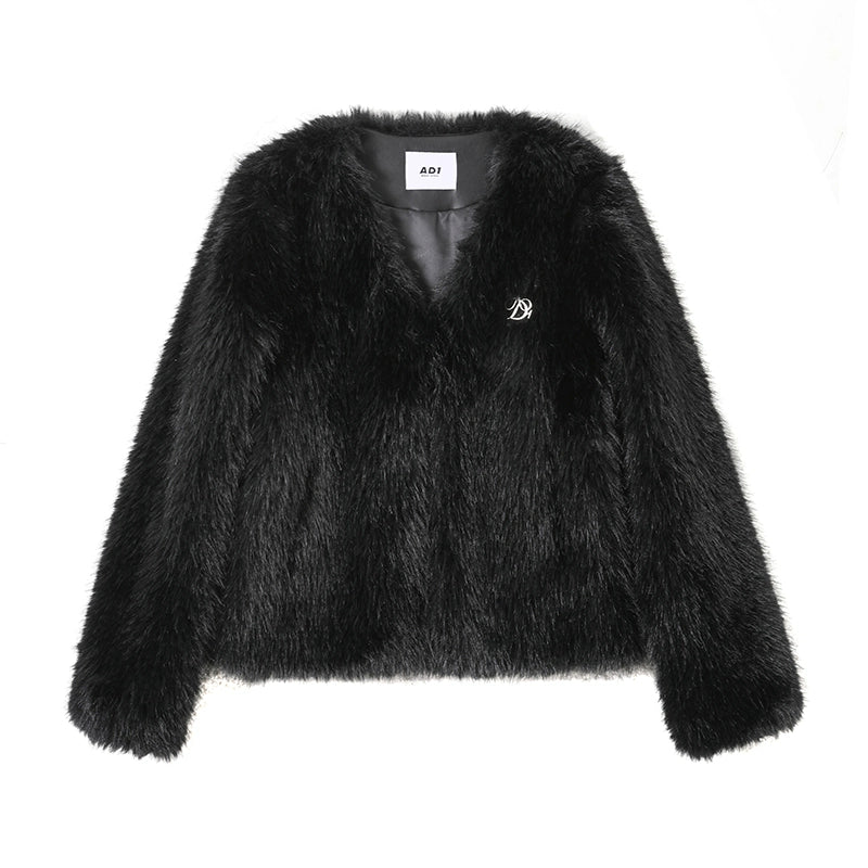 Luxe Faux Fur Cropped Jacket