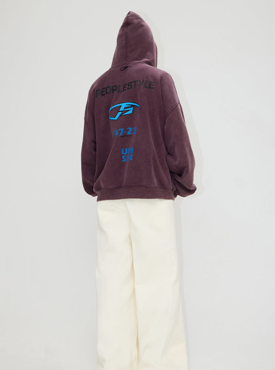 Men's American Vintage Distressed Hooded Jacket