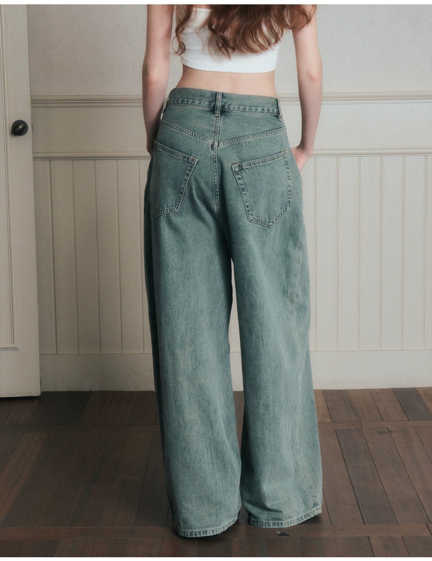 Vintage Drift Wide-Leg Jeans