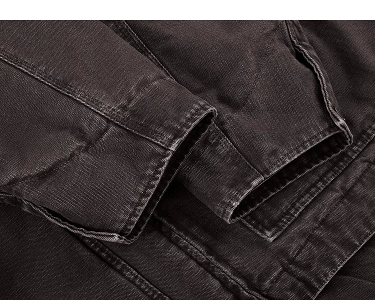 Two-Tone Quarry Collar Work Jacket