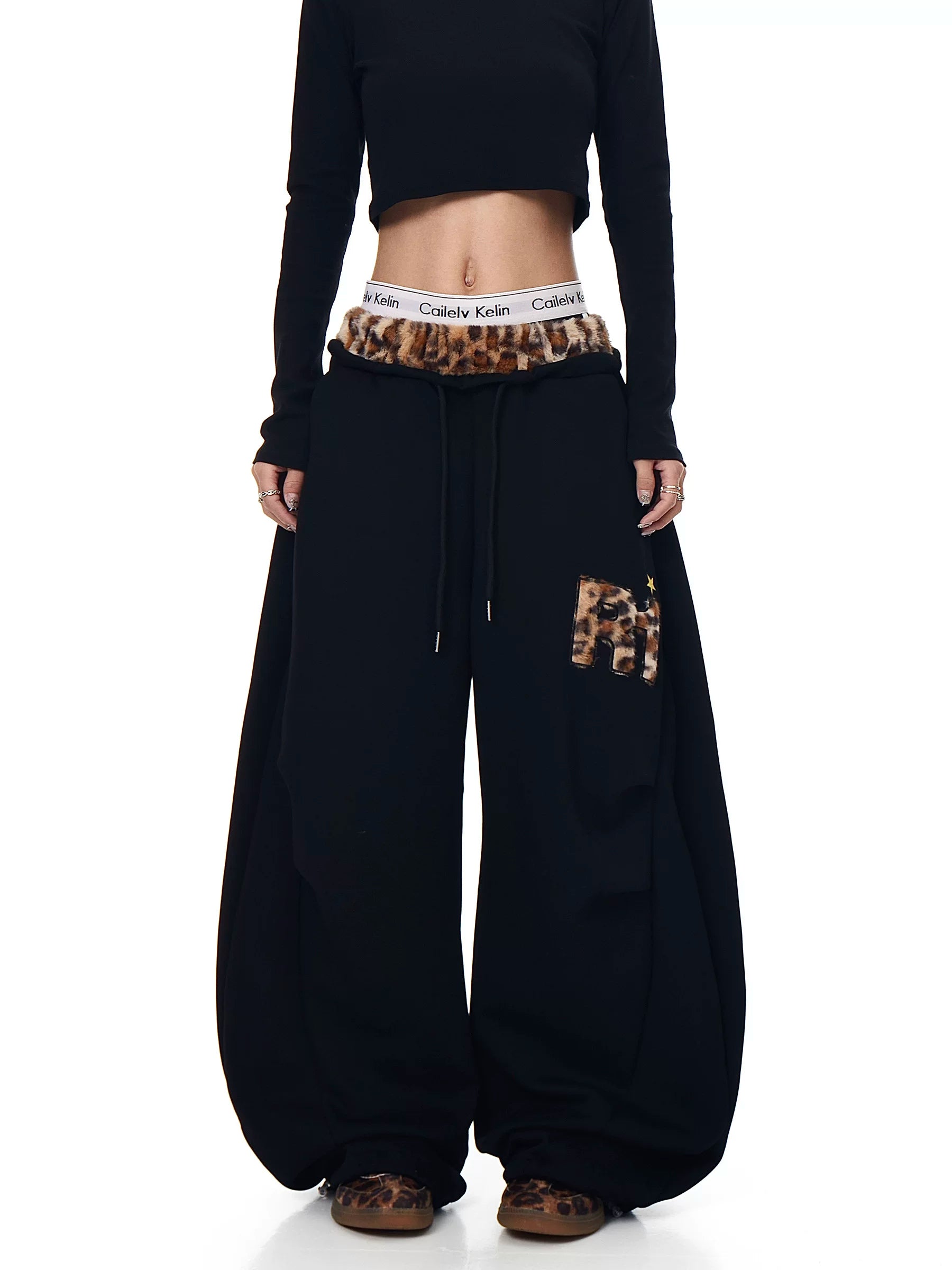 Starlit Hi Leopard Fleece Pants