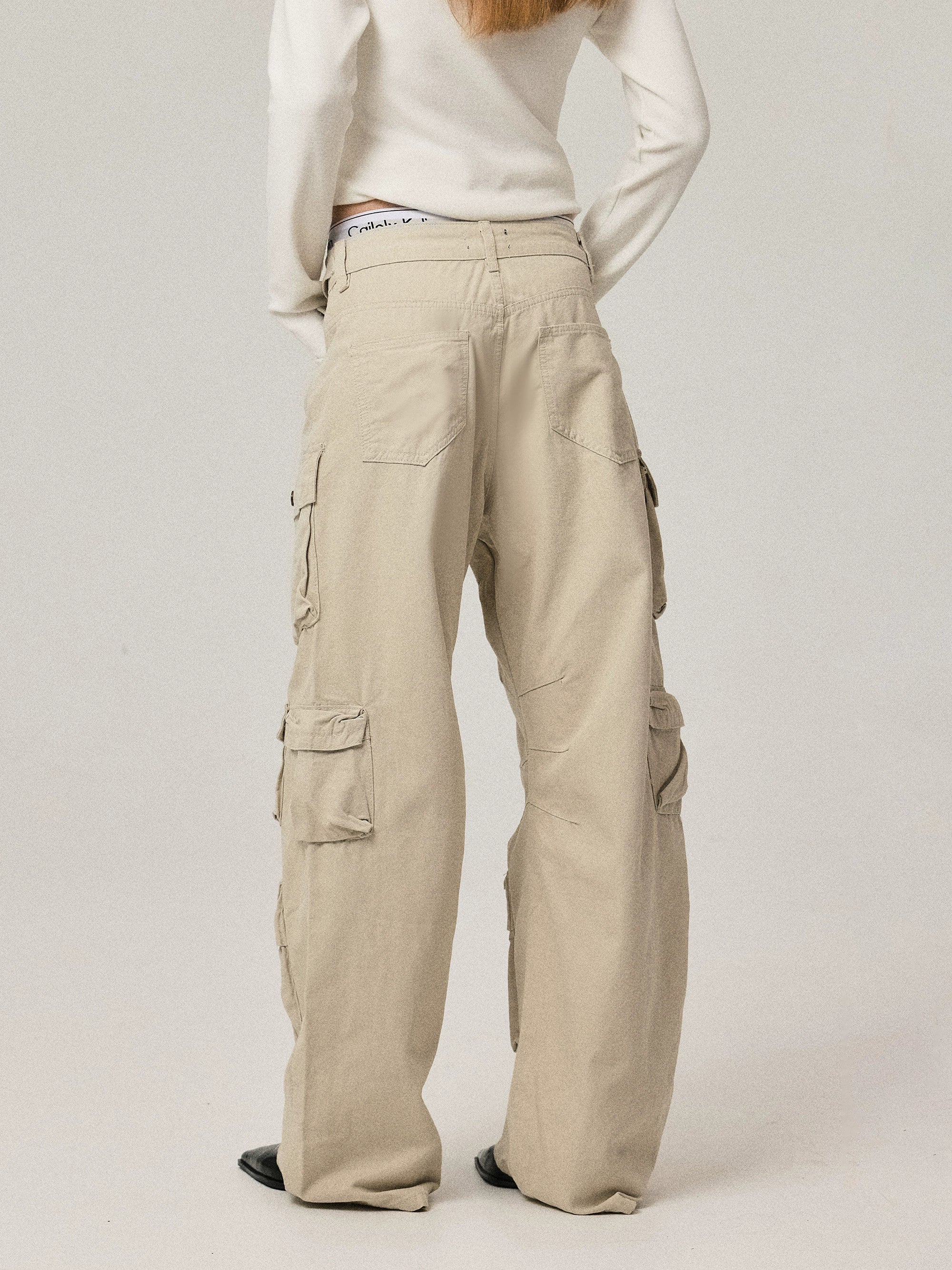 Hip-Hop Loose Casual Wide-Leg Pants