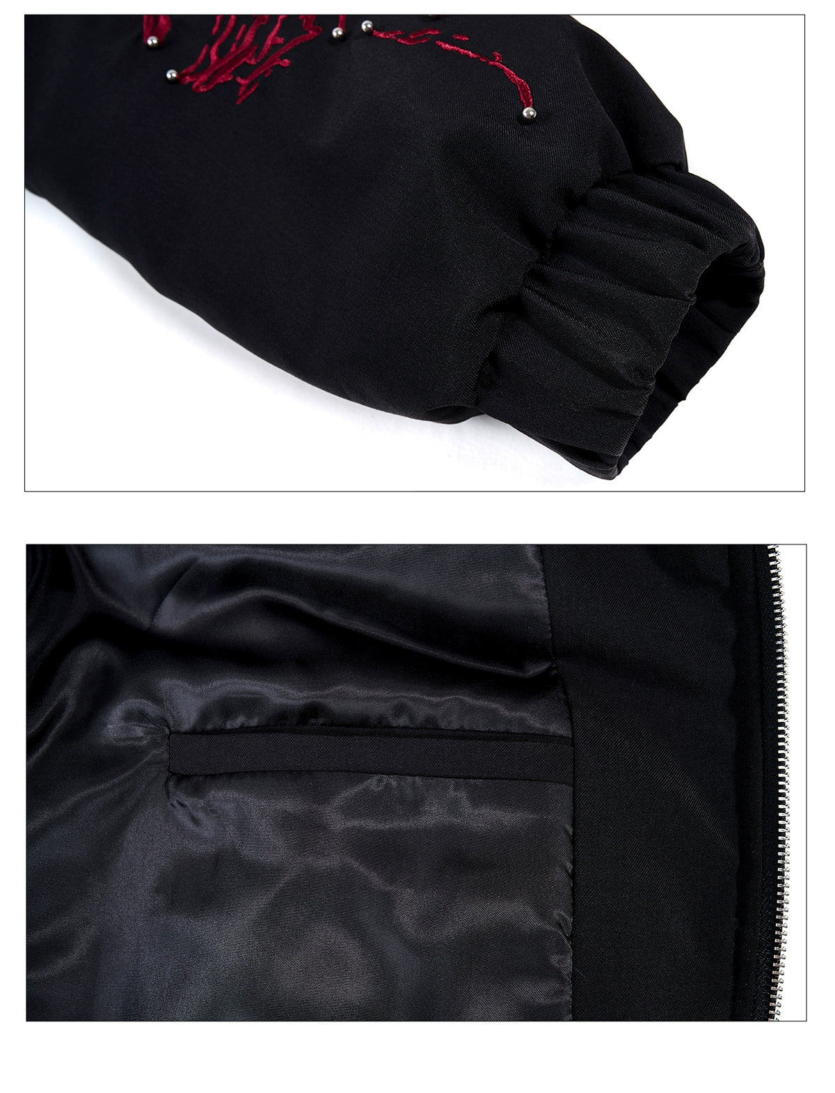 Inferno Stitch Bomber Jacket