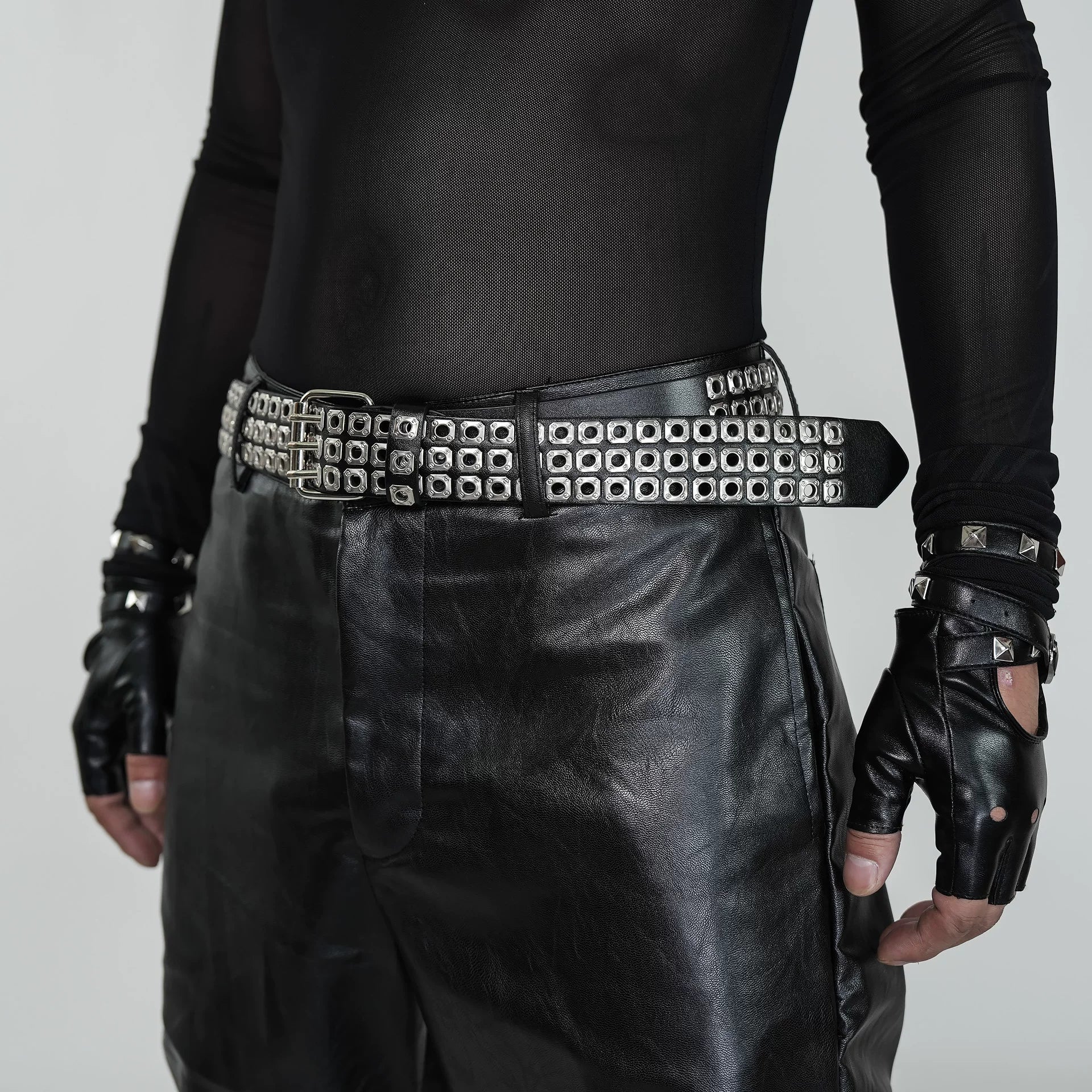 Midnight Riot Studded Belt