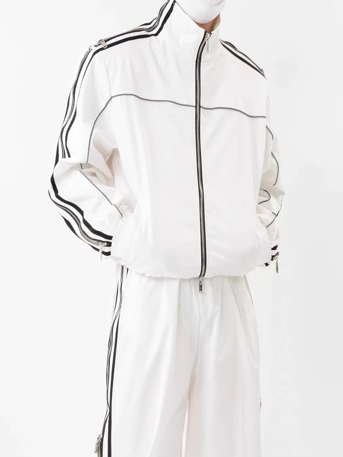 Circuit Stripe Track Jacket