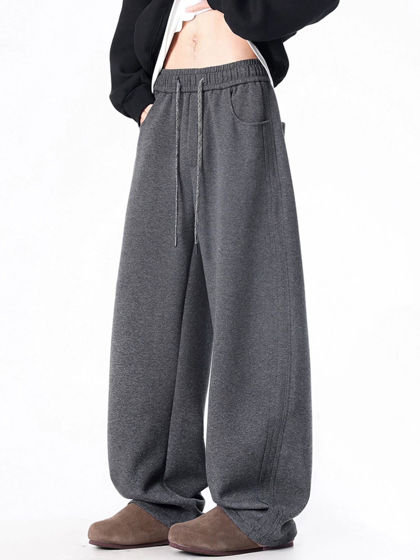 Ash Lounge Ultra-Wide Sweatpants