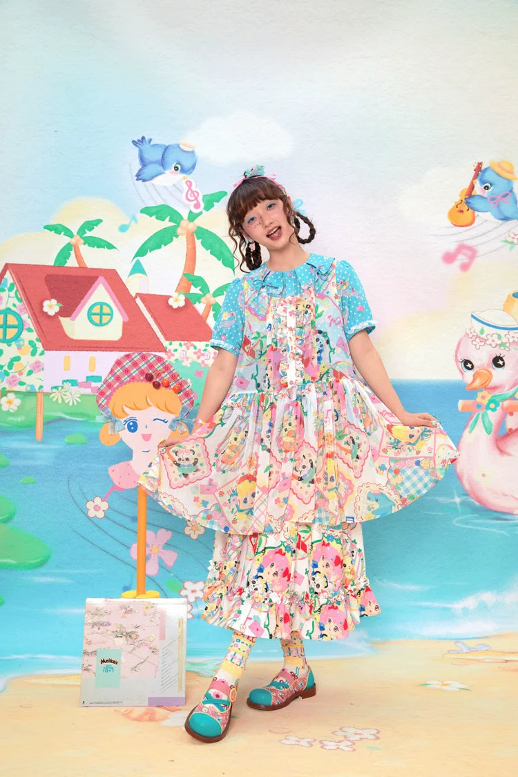 Summer Paradise Tiered Ruffle Dress
