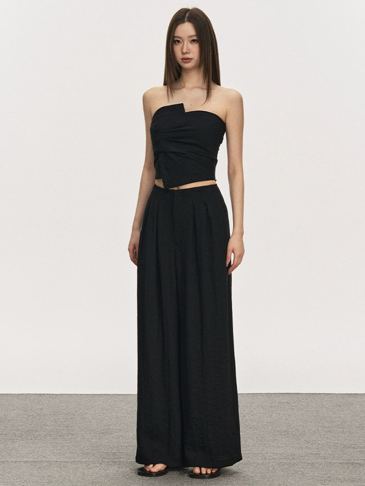 Tencel Linen French Summer Two-Piece Set