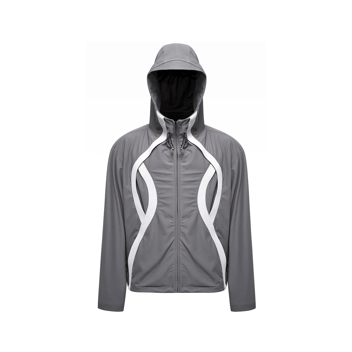 Curved Panel Tech Jacket