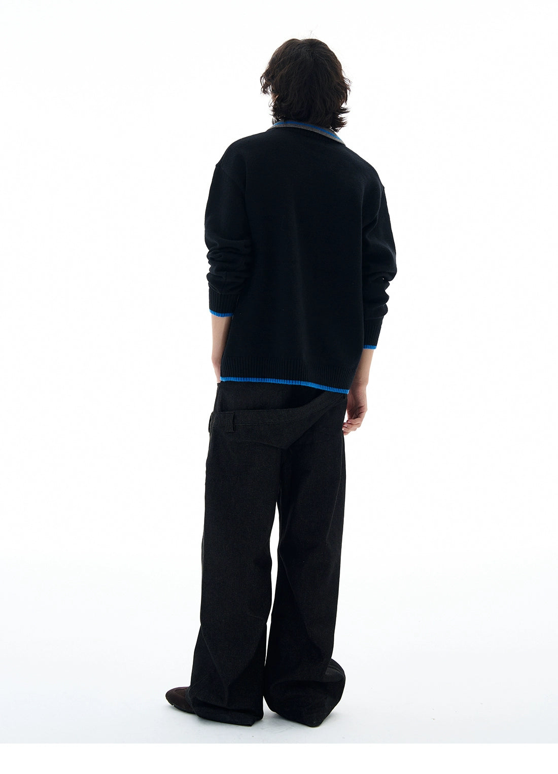 Midnight Edge Collar Sweater