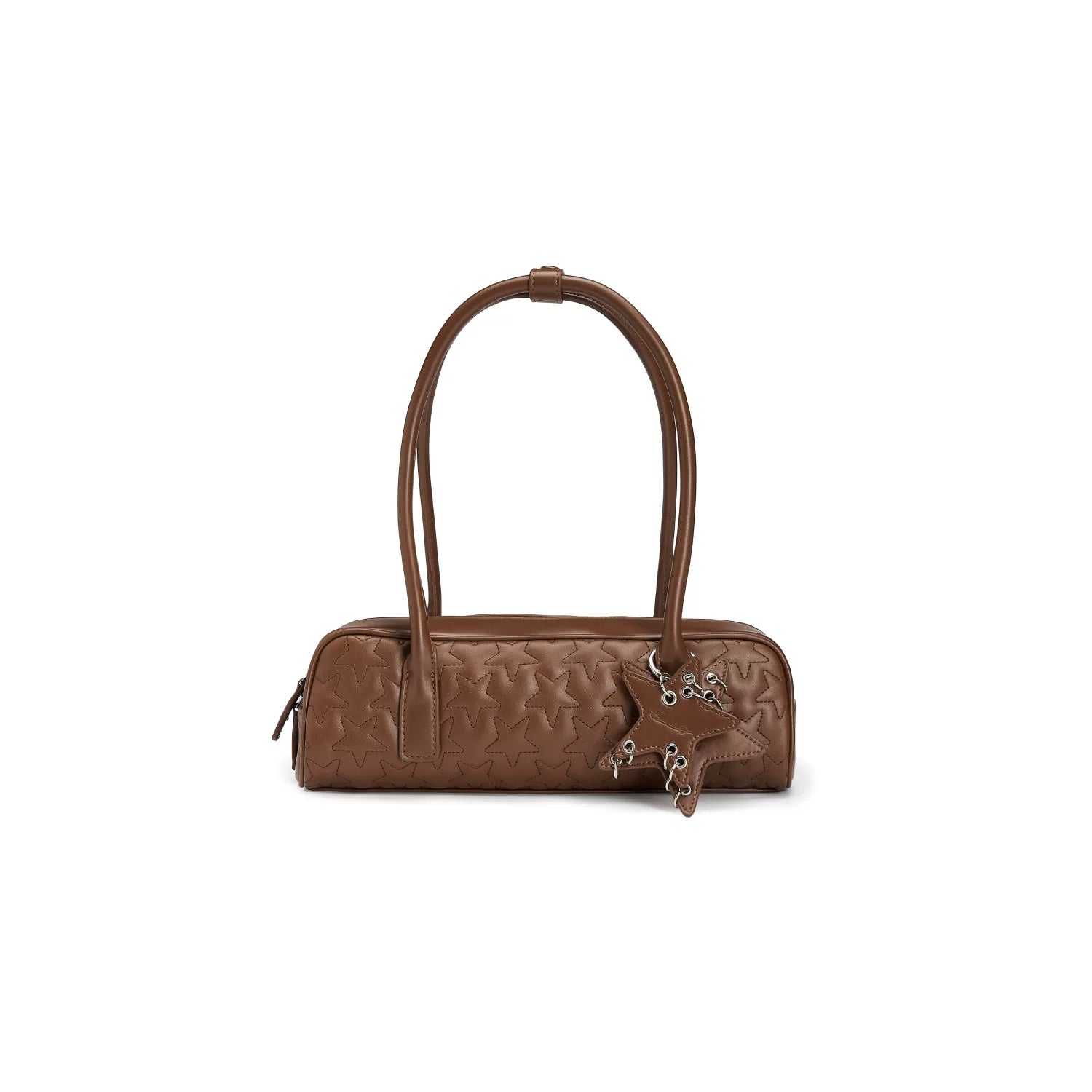 Embossed Star East-West Shoulder Bag - view 6