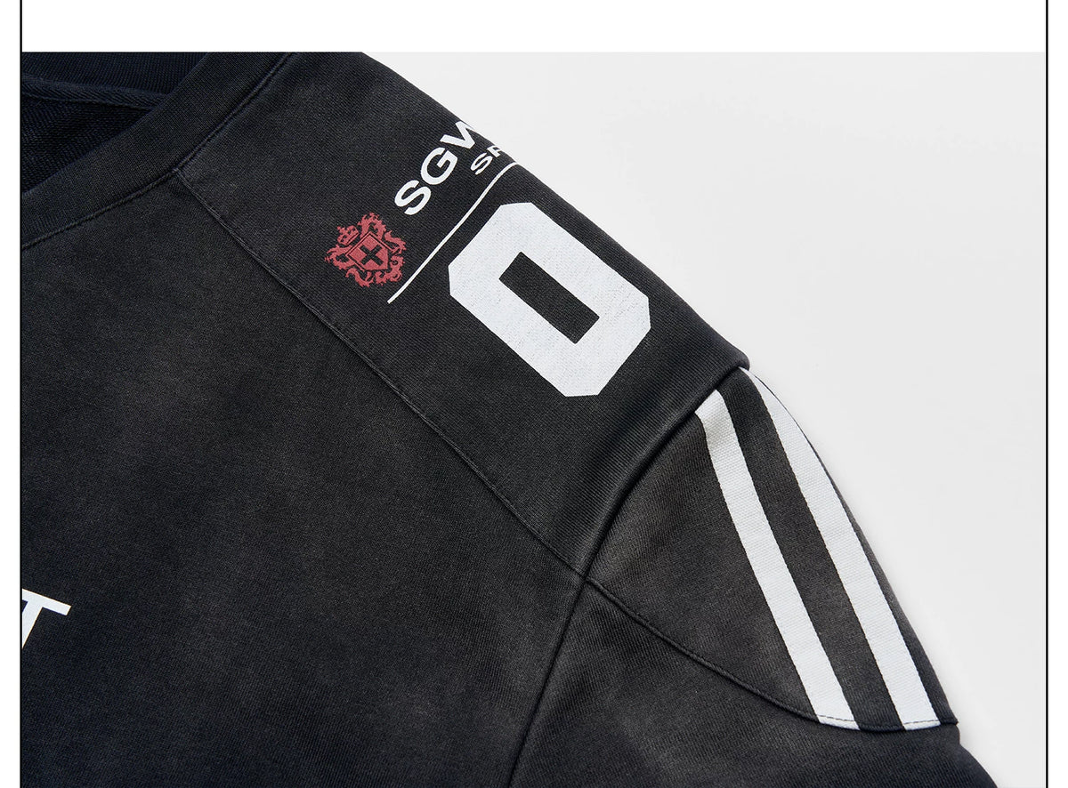 Shadow League 05 V-Neck Jersey Top