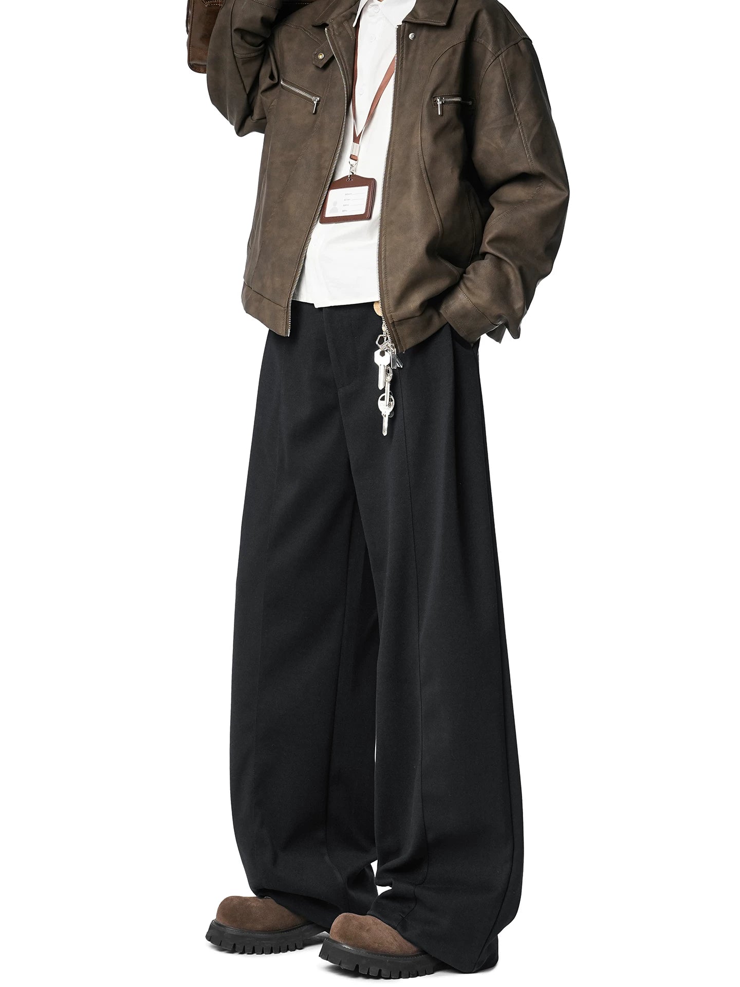 Cafe Scholar Woolwide Trousers