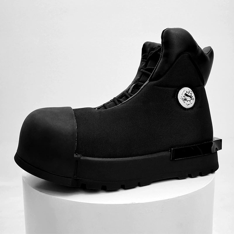 Chunky Black Platform High Tops