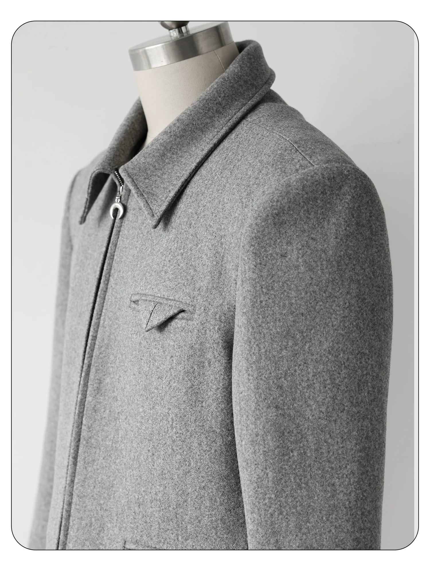 Steel Vector Zip Jacket