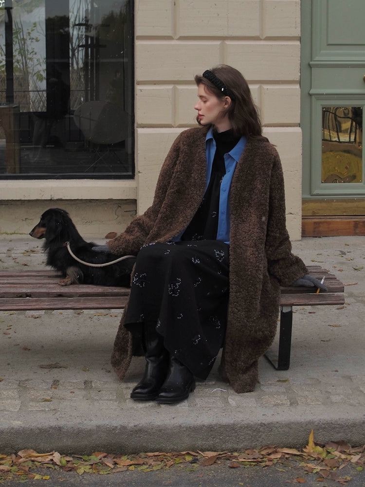 Cozy Faux Shearling Coat
