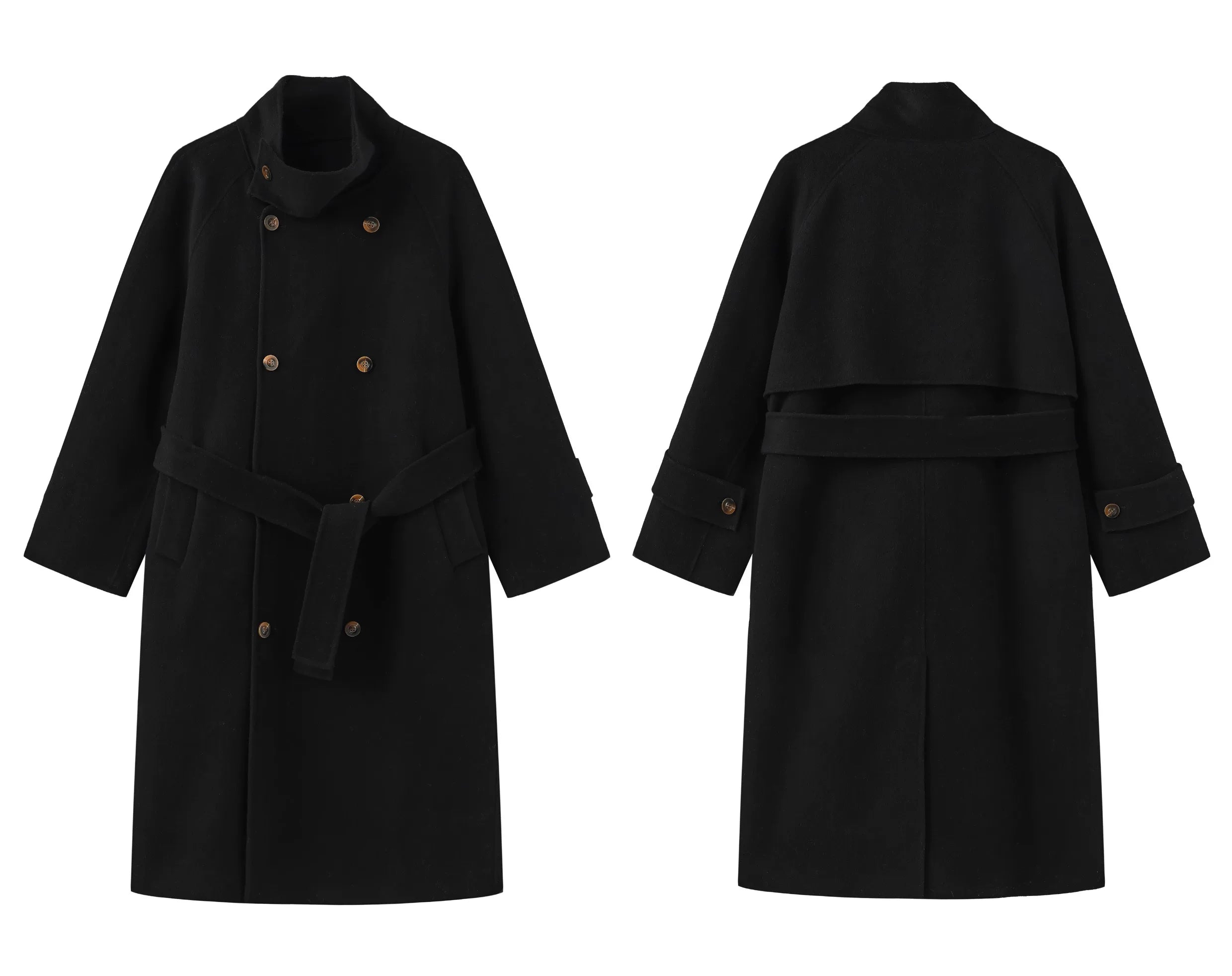 Fogbound Regent Belted Trench Coat