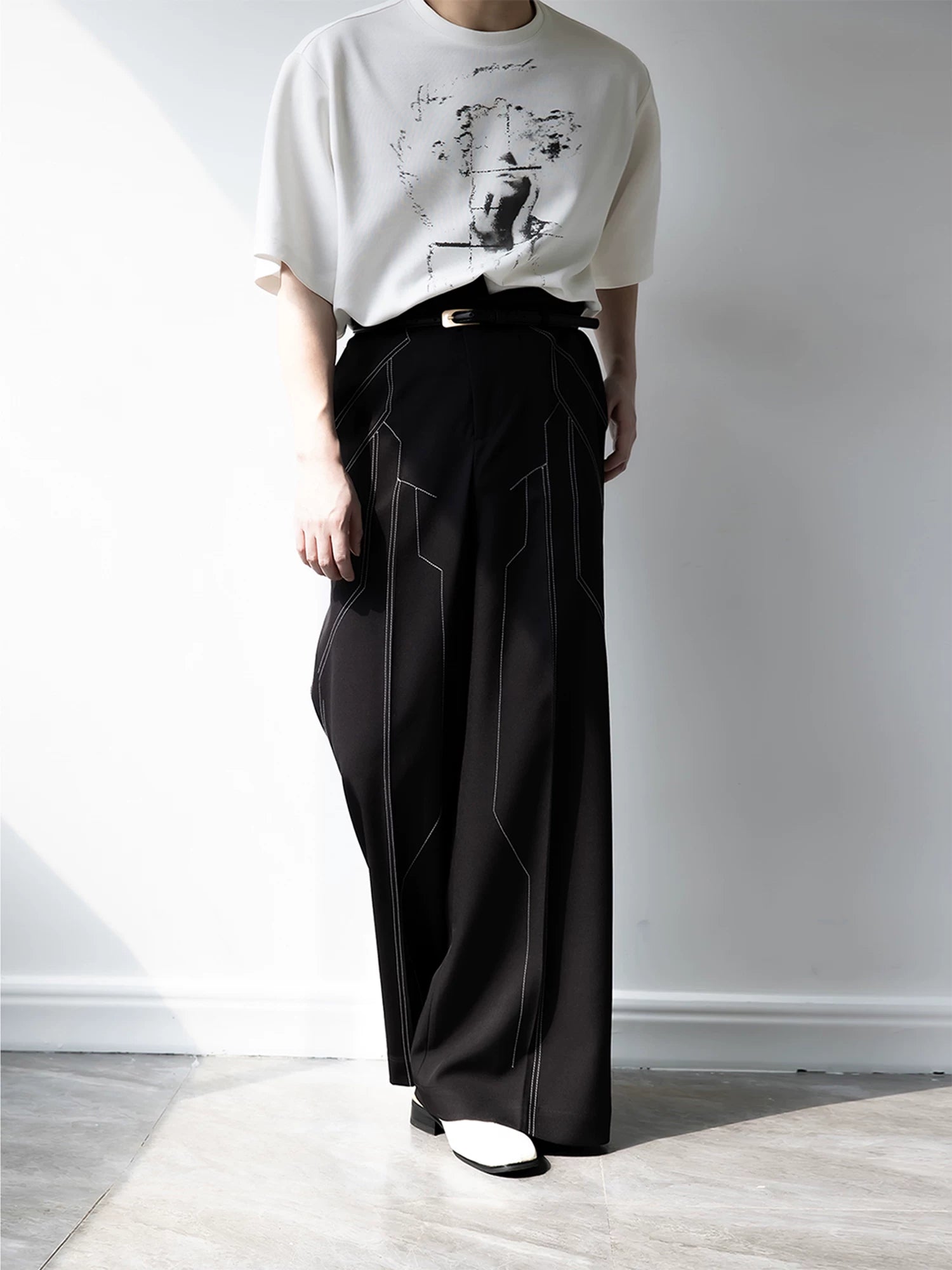 Circuit Trace Wide Trousers