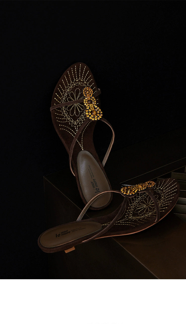 Classic Peep-Toe Slingbacks