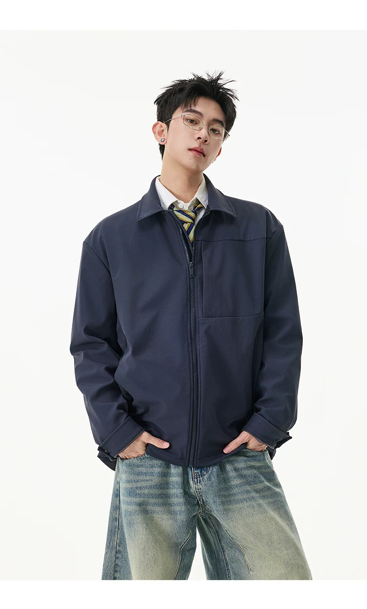 Field Minimal Zip Shirt Jacket