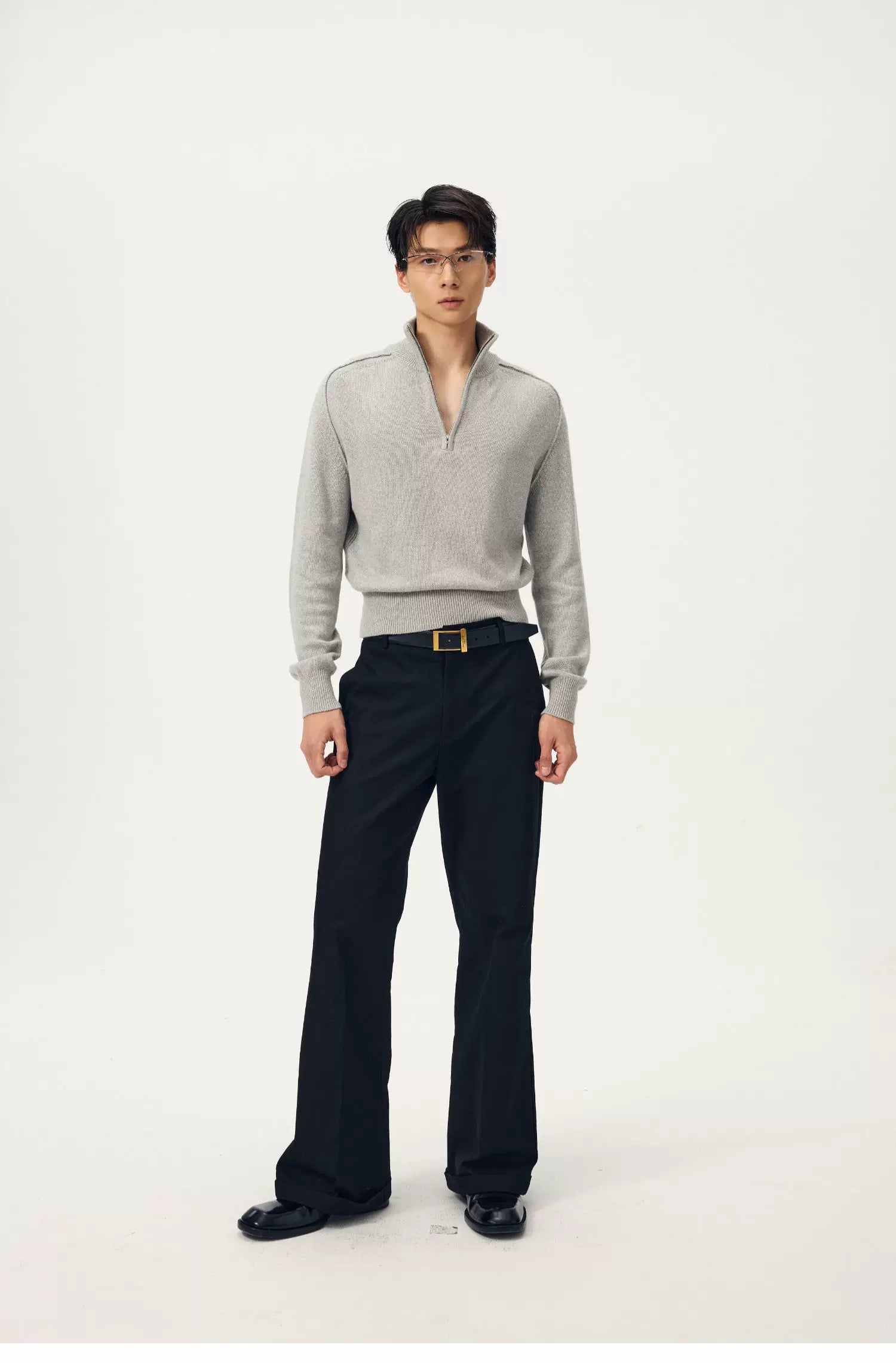 Frostline Quarter-Zip Knit Sweater