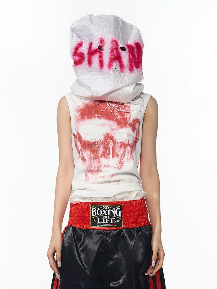 Gradient Sleeveless Vest