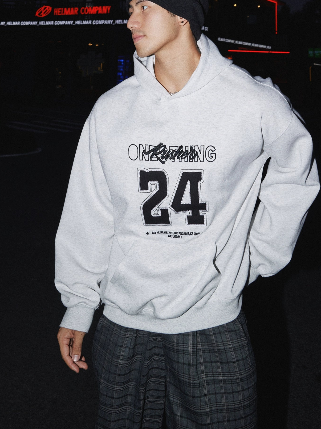 Varsity Number 24 Graphic Hoodie