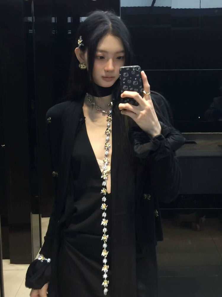 Wool Embellished Cardigan