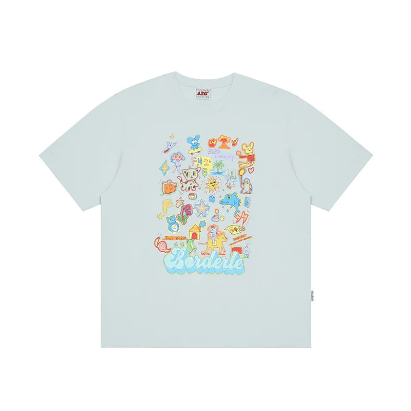 Summer Fashion Fun Graphic Tee - chiclara