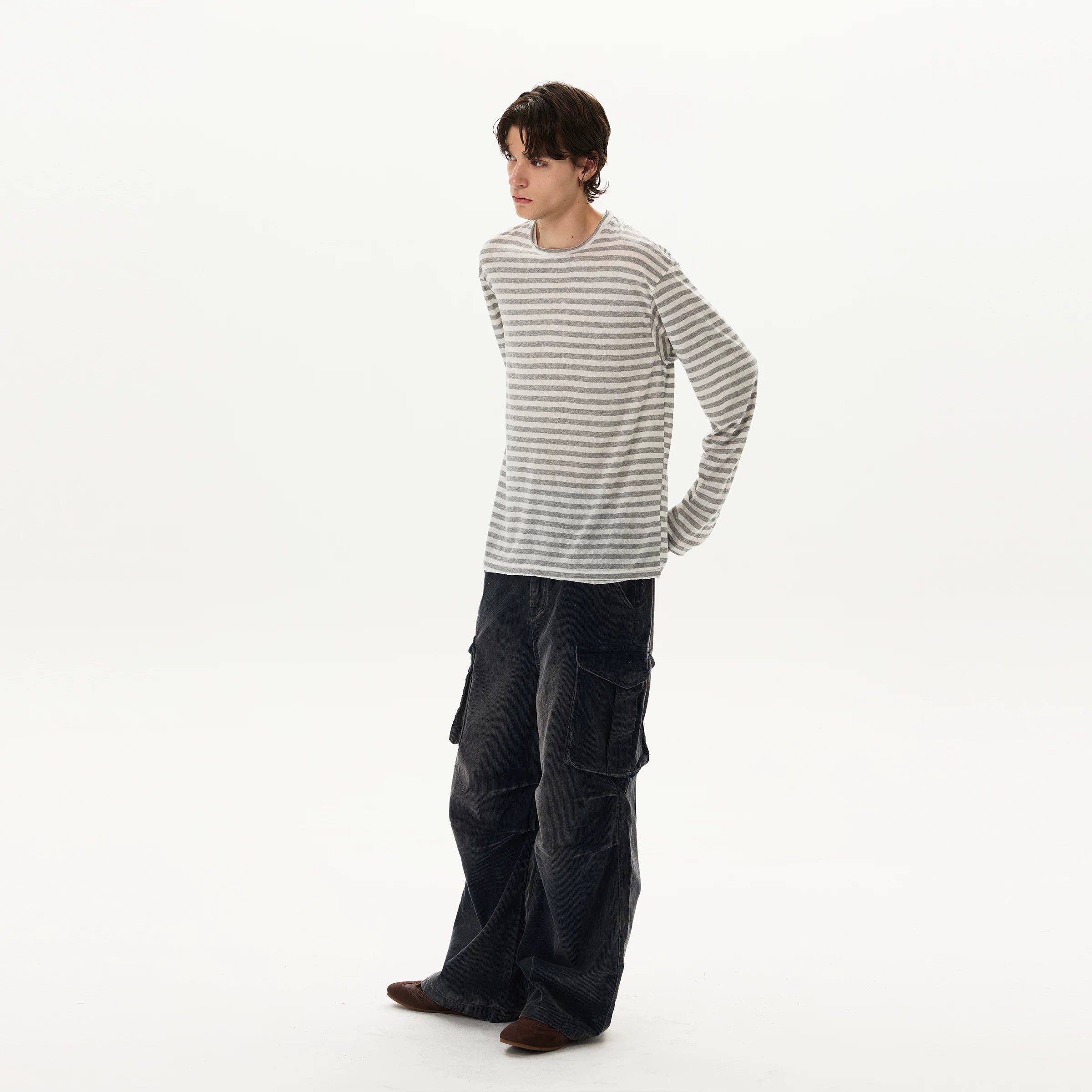 Tide Slouch Stripe Long Sleeve Tee