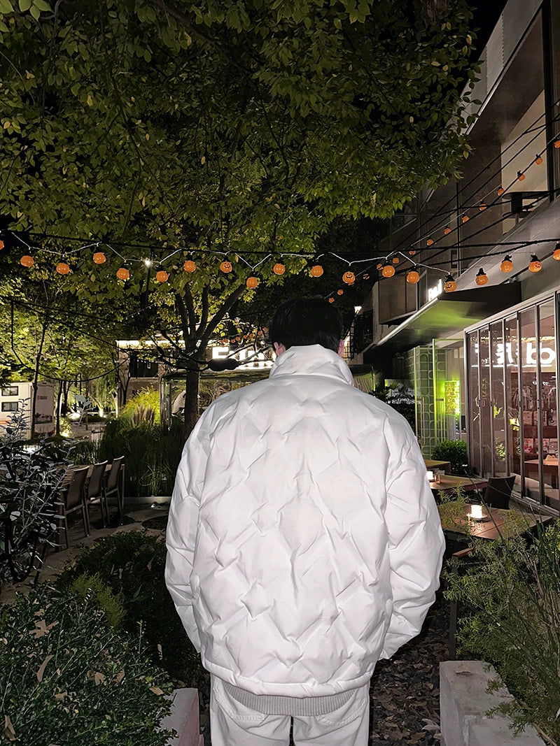 Arctic Prism Quilted Puffer Jacket