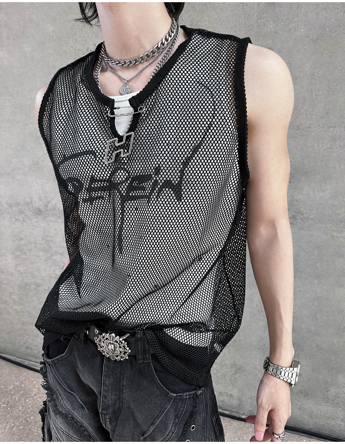 Sigil Ghost Mesh Tank