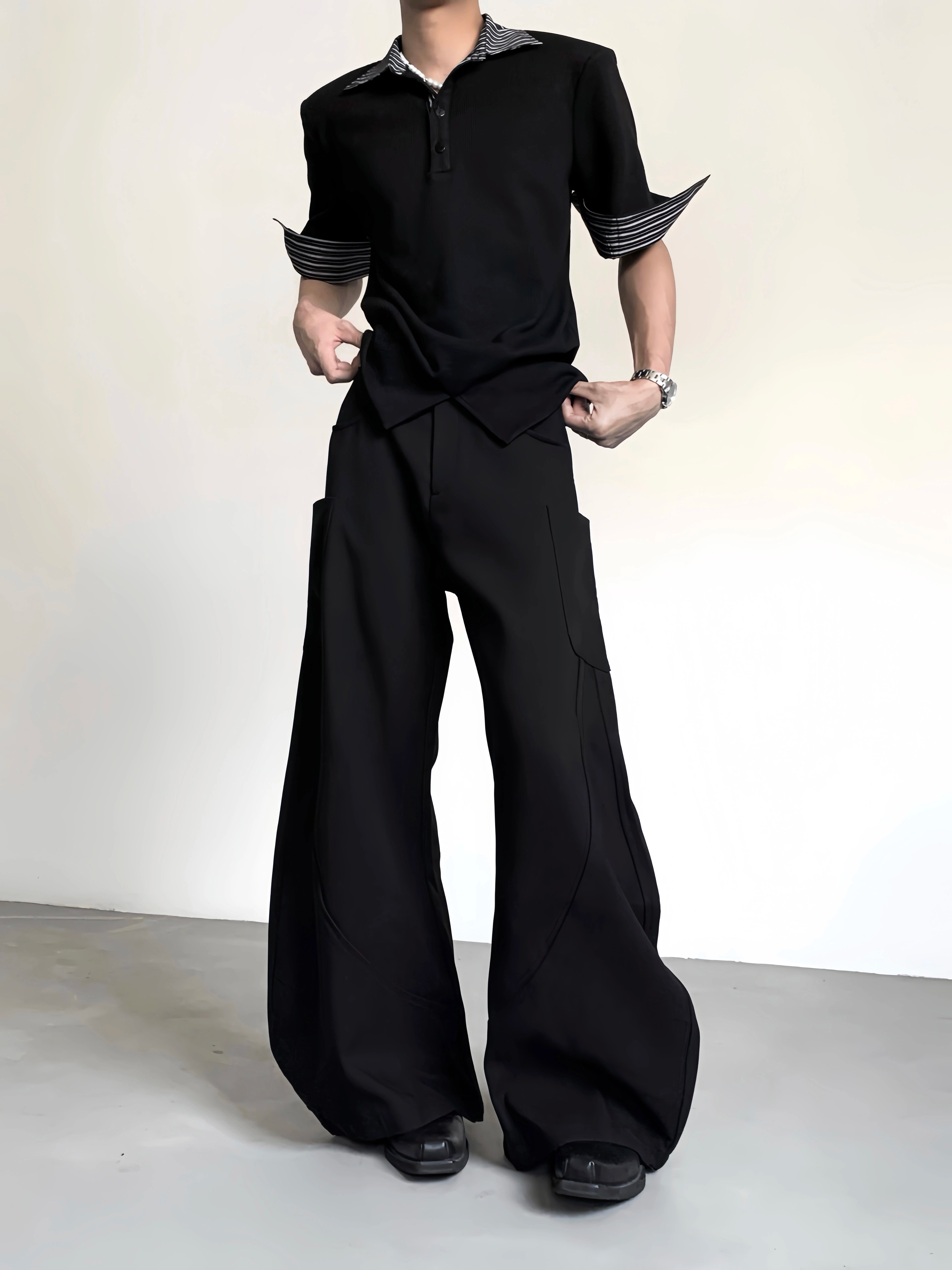 Wide Wave Pants