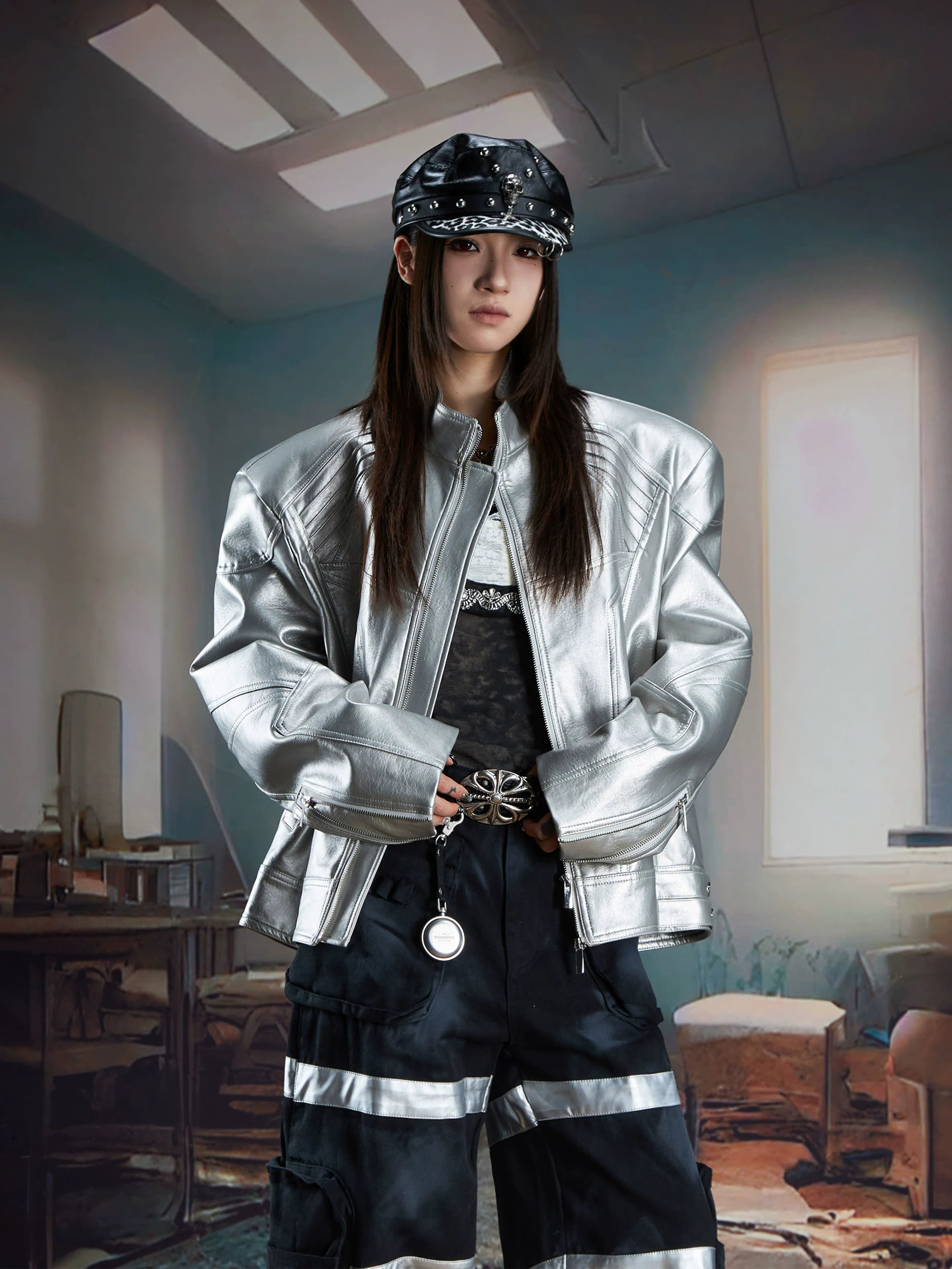 Nebula Spire Moto Jacket