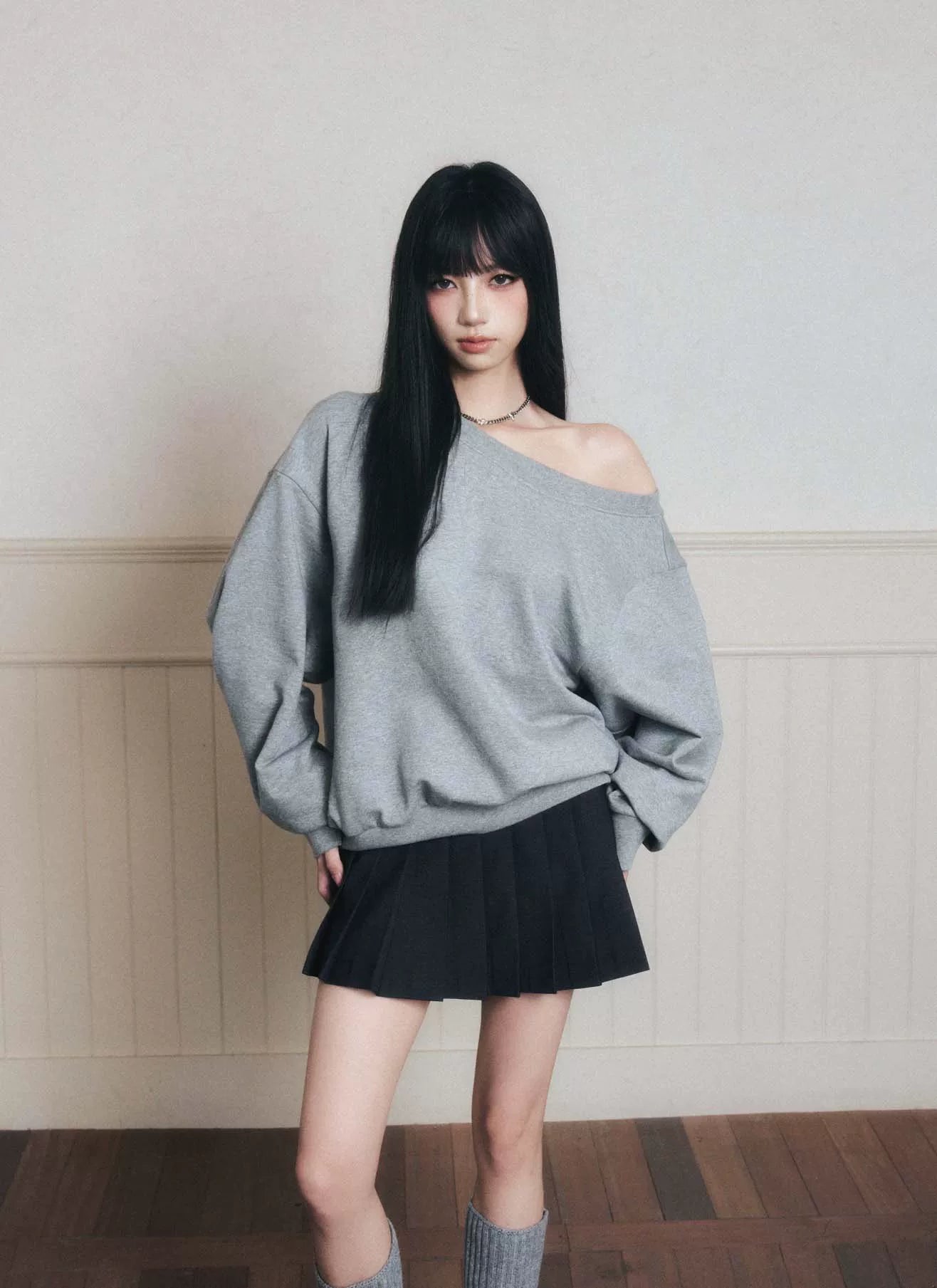 Campus Cloud Oversized Sweatshirt