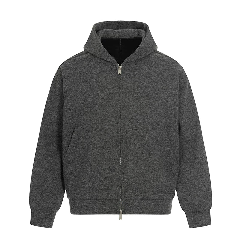 Cocoa Trail Zip-Up Fleece Hoodie