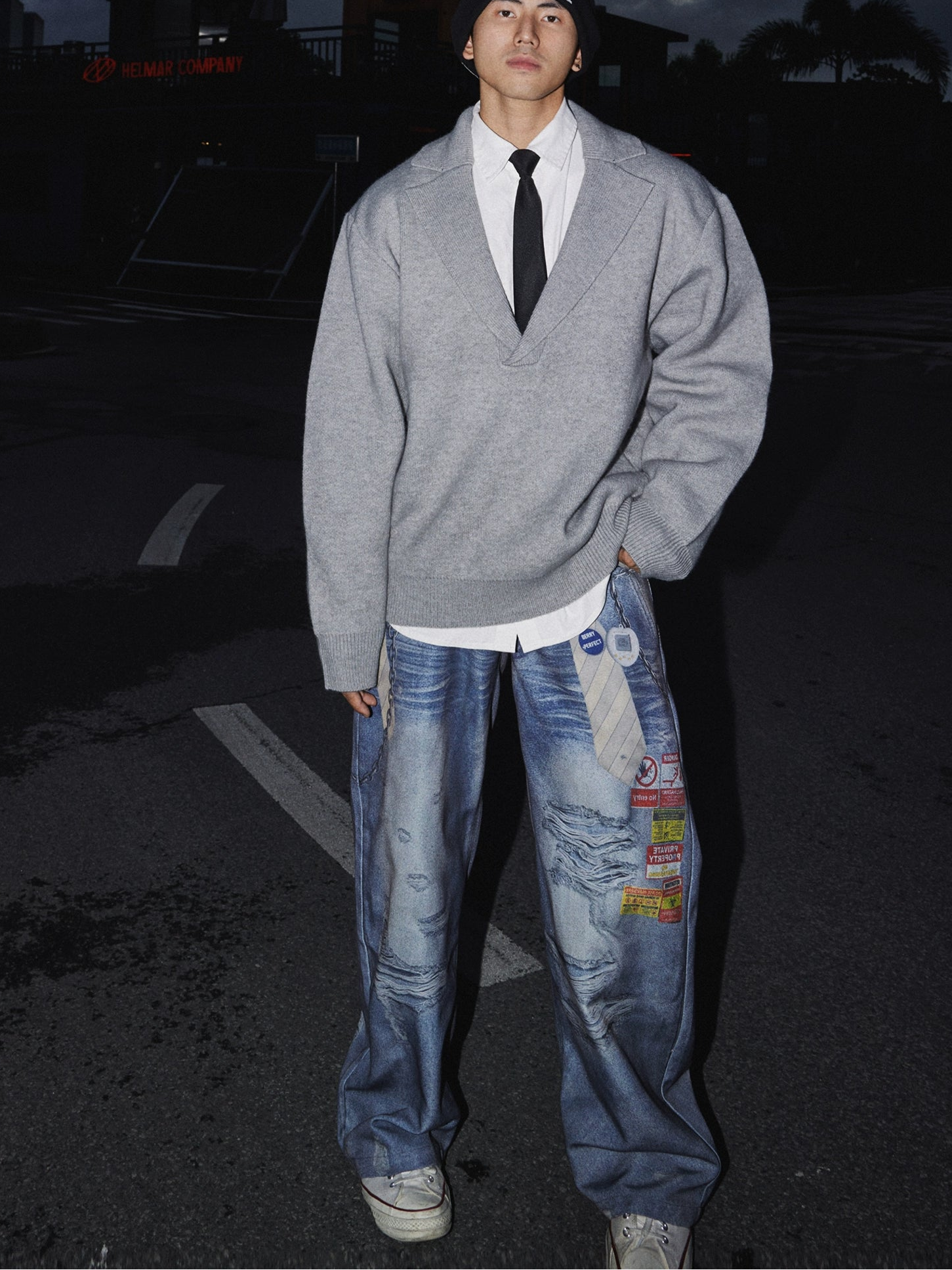 Urban Classic Oversized Knit Blazer