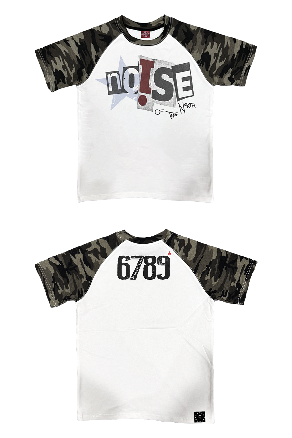 Camo Noise North Star Tee
