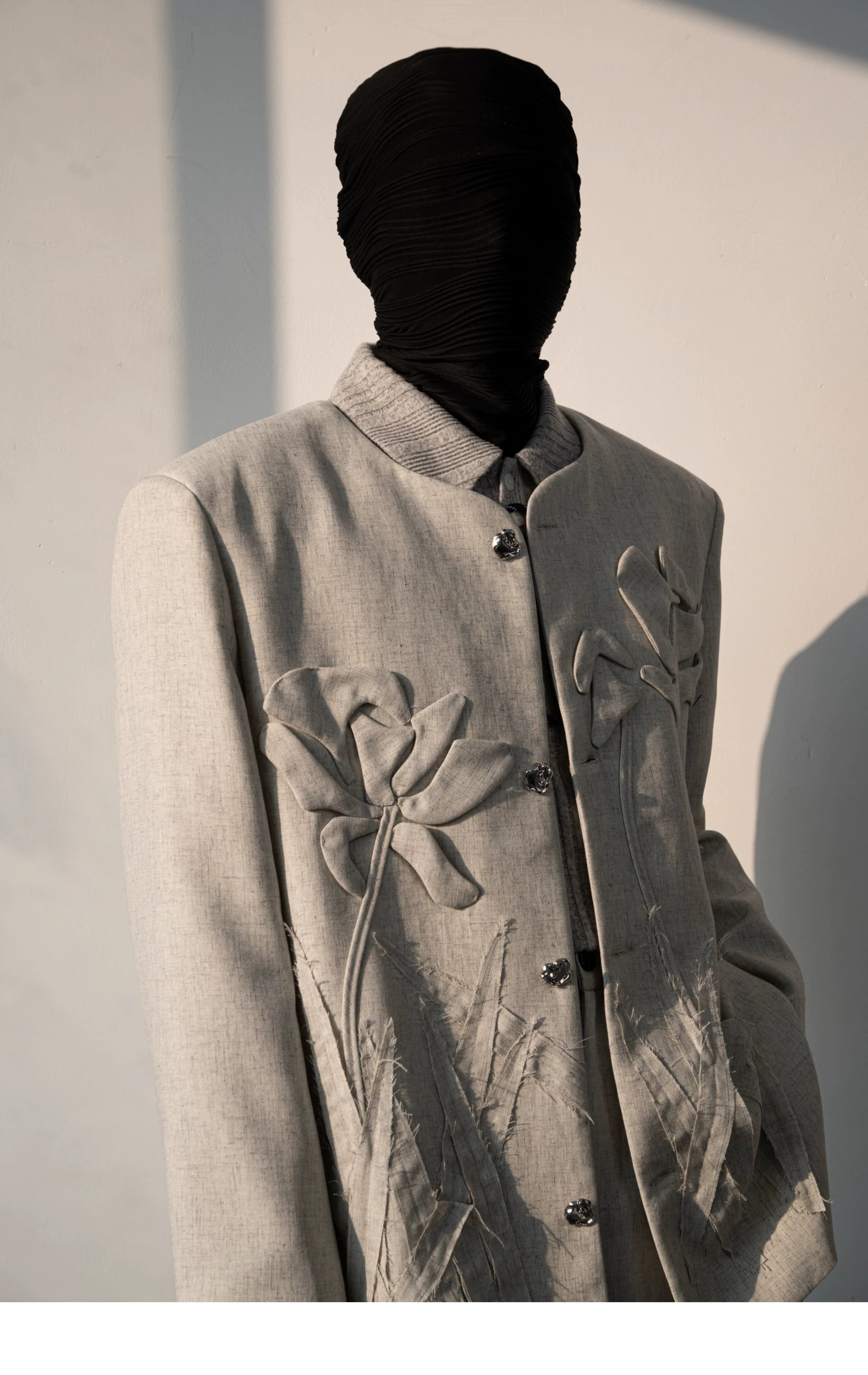 Shadow Bloom Relief Coat