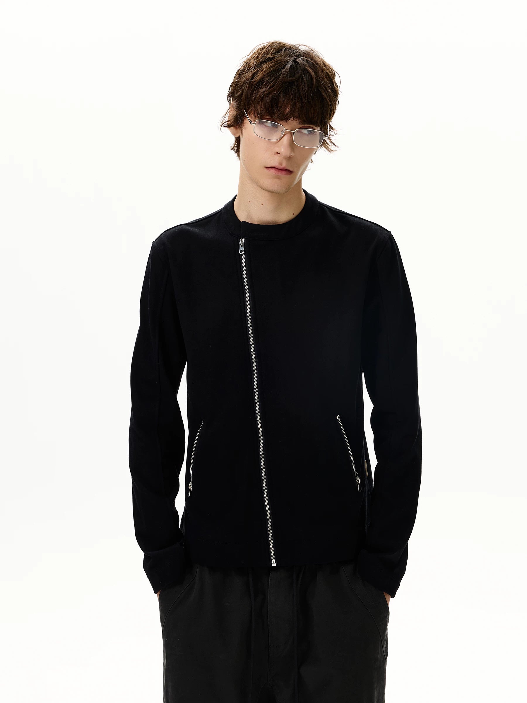 MonoRail Zip-Front Minimal Track Jacket