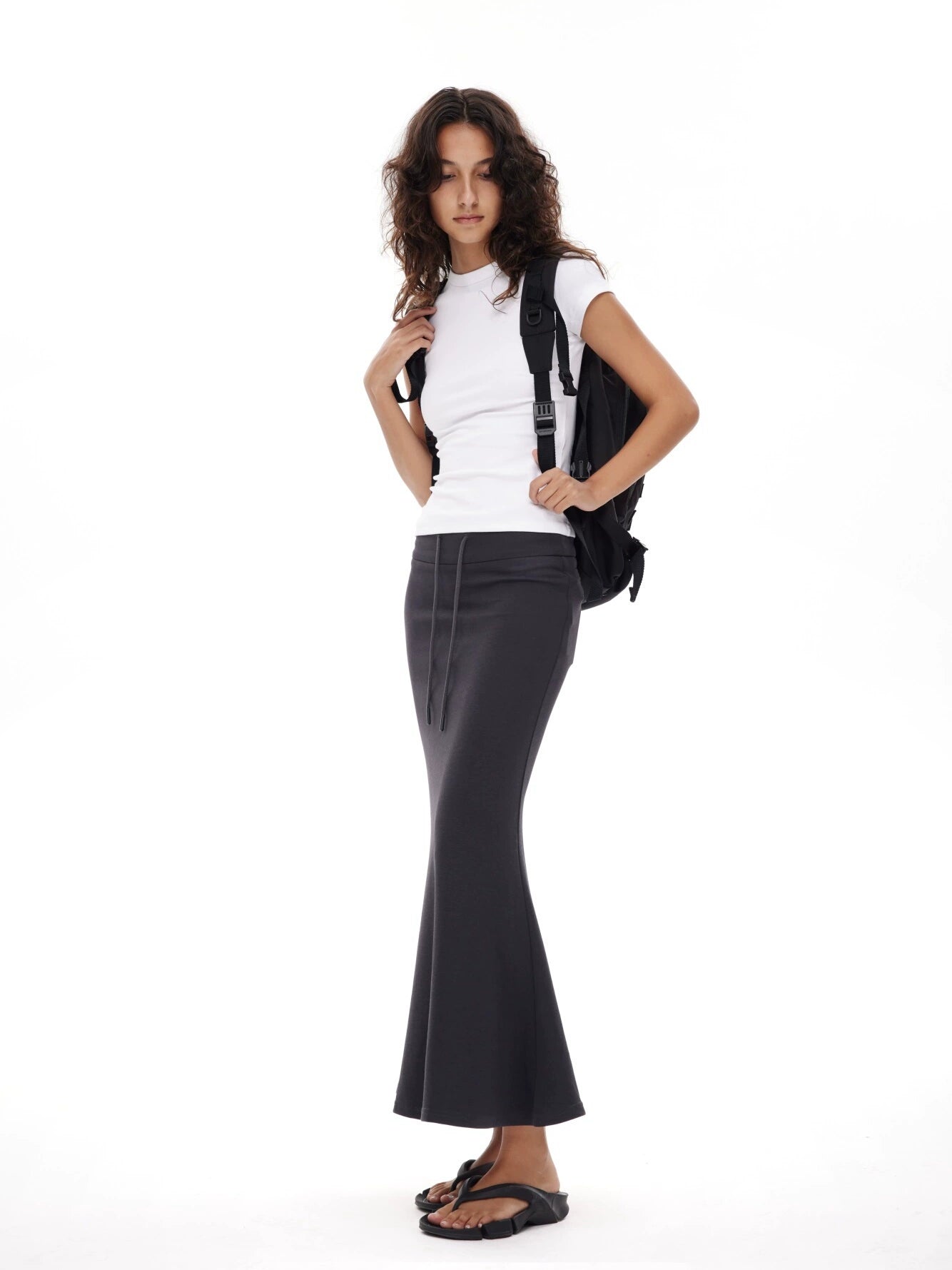 Fitted Mermaid Long Skirt