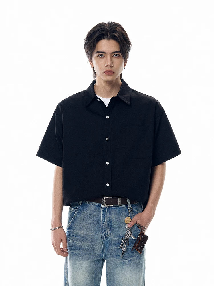 Clean Slate Boxy Short-Sleeve Shirt