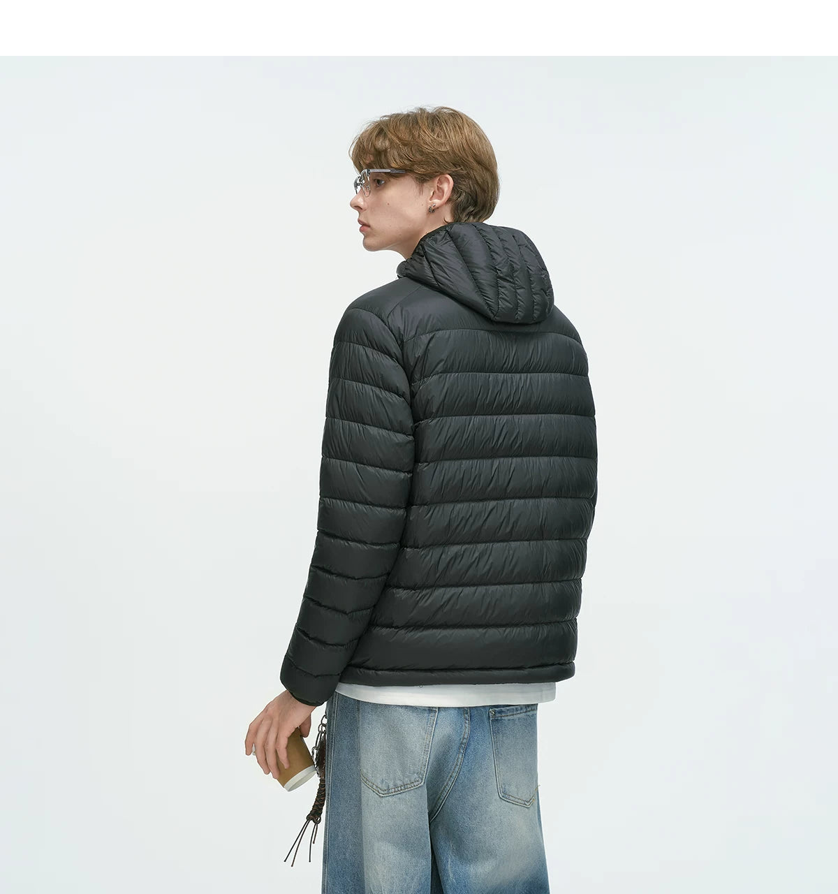 Frostbeam Dual-Tone Puffer Hoodie