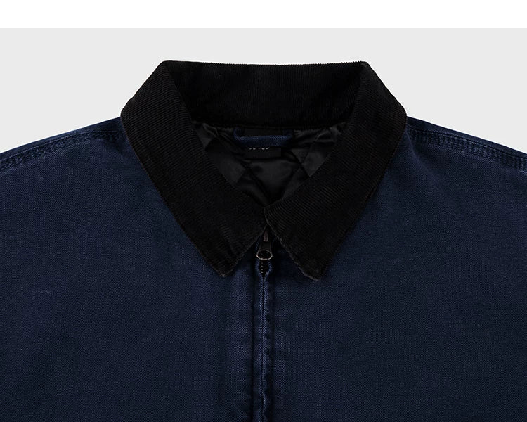 Two-Tone Quarry Collar Work Jacket