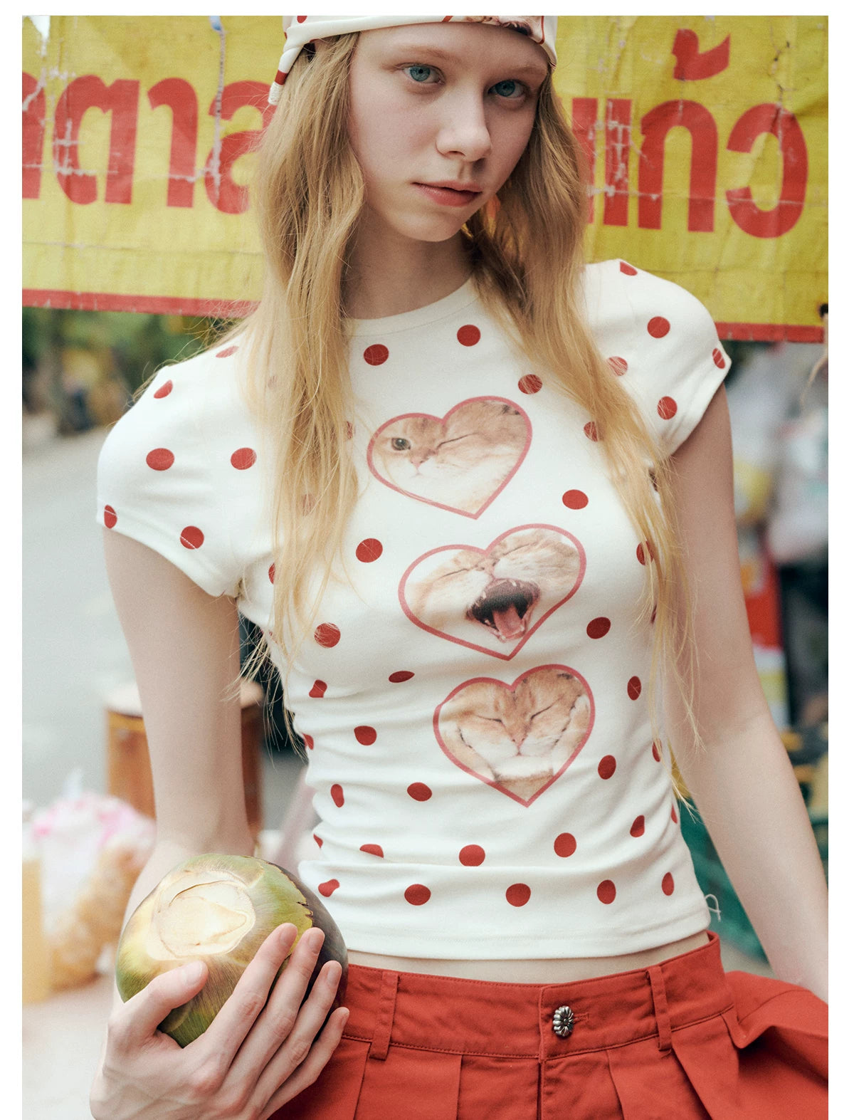 Heartfelt Whisker Dots Tee
